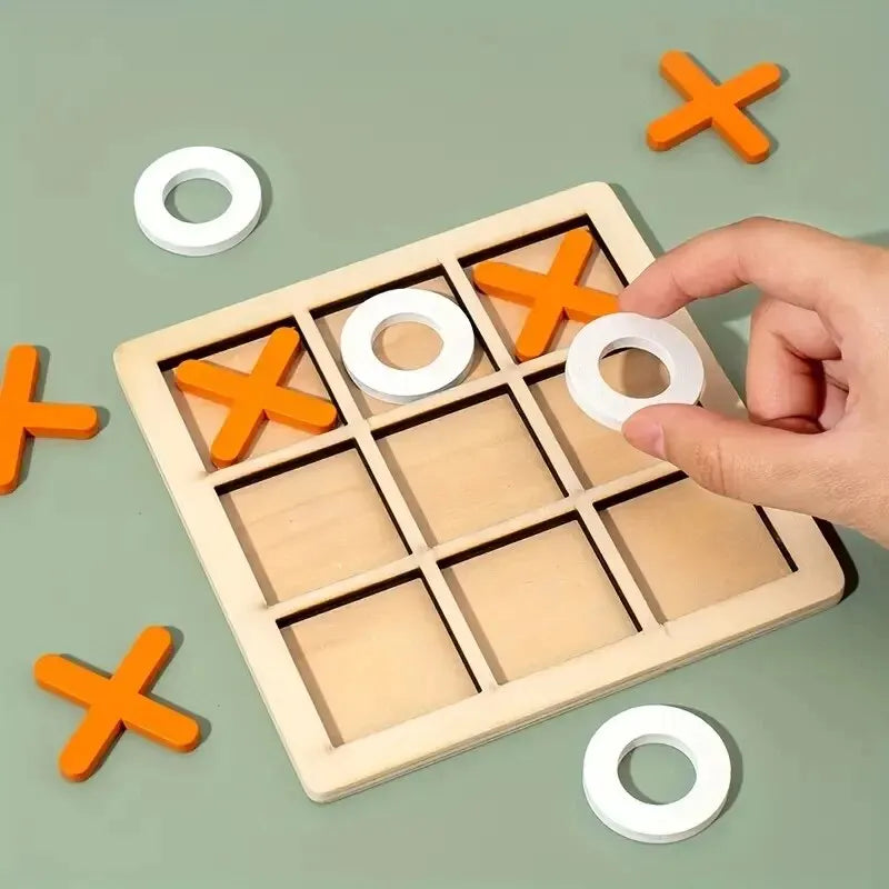 WoodMind™ – Montessori Tic-Tac Challenge